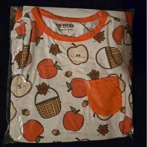 Boutique Bobbing for Apples Bamboo 2-Piece Outfit Set Size 3T